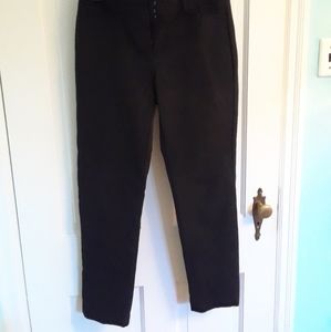 White House Black Market WHBM Black Slim Ankle-Length Pants Size 2